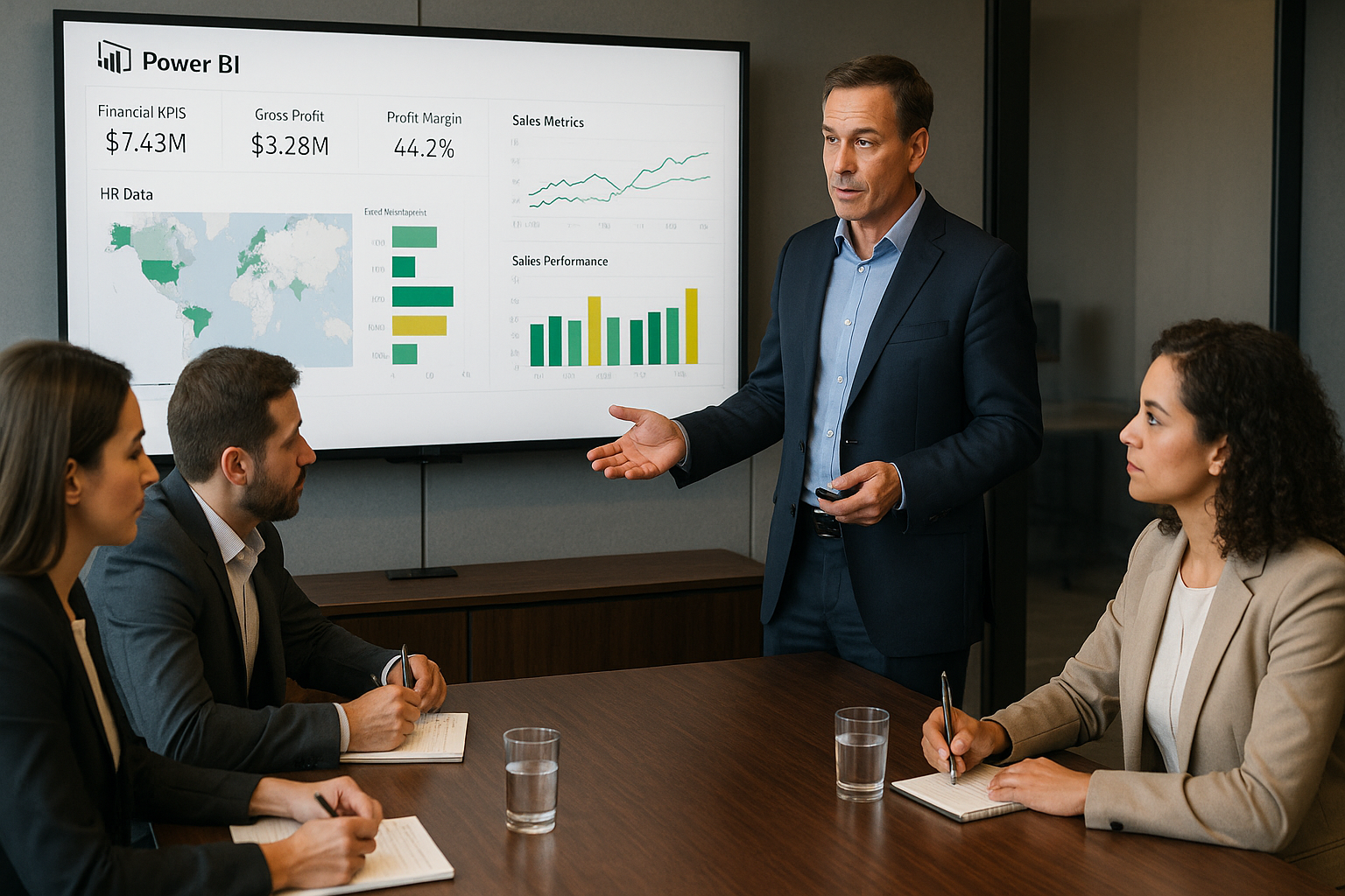 Gestão Empresarial com Power BI