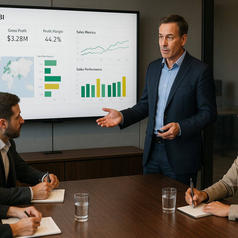Gestão Empresarial com Power BI